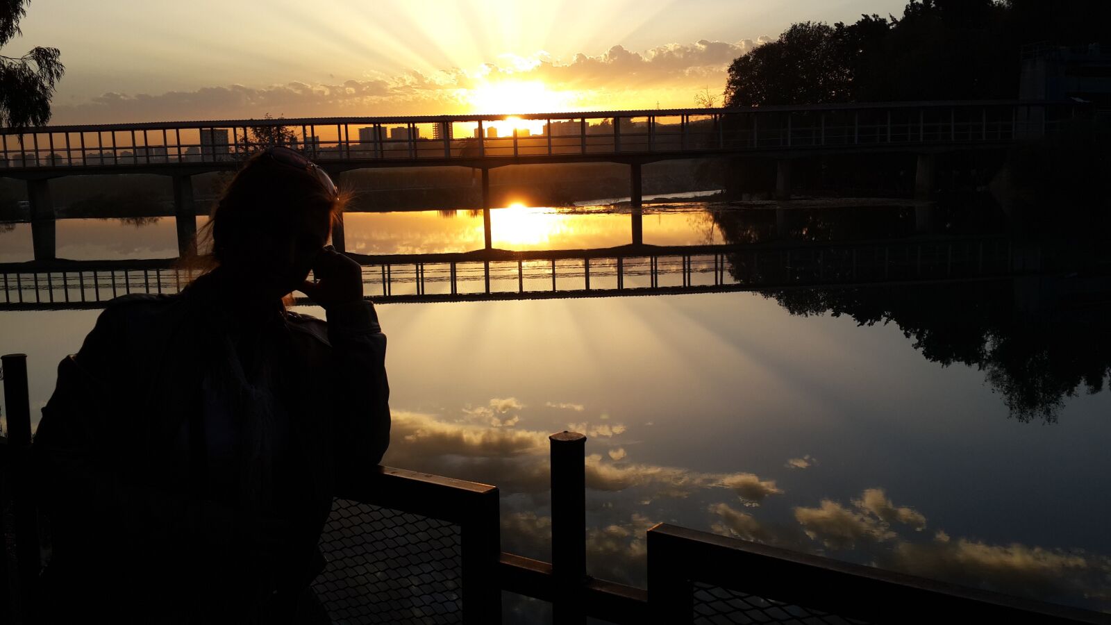 Samsung Galaxy S4 sample photo. Sunset, afternoon, dam photography