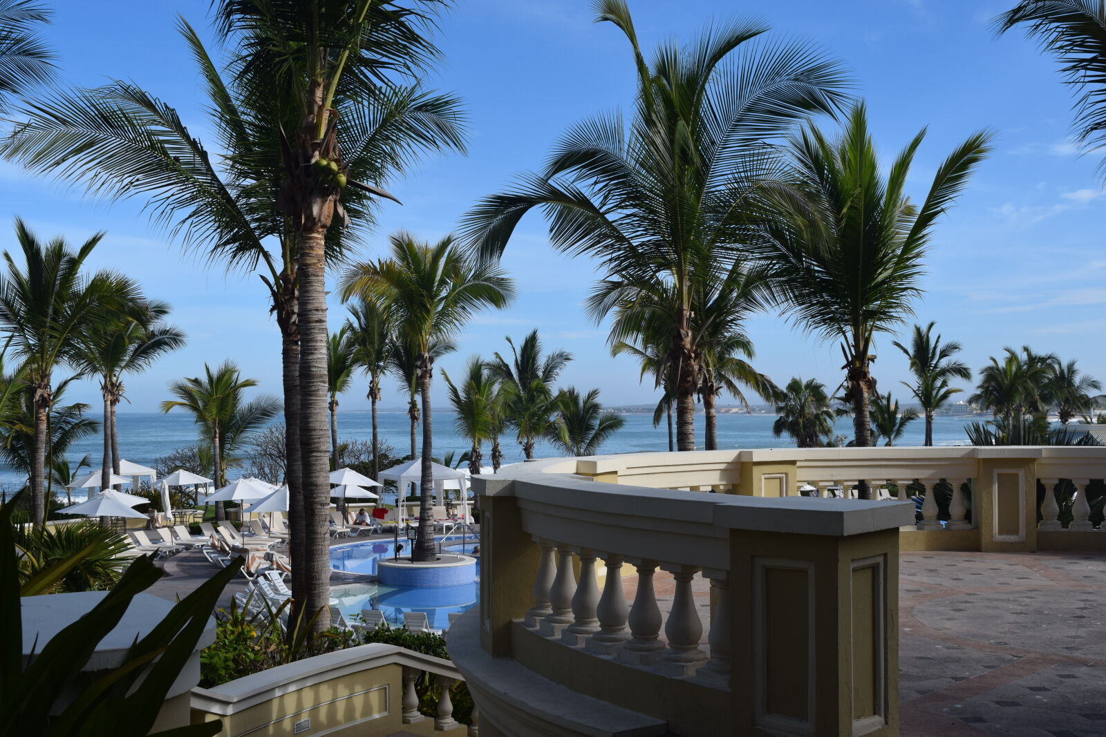 Nikon D3300 sample photo. Beach, palms, vacations photography