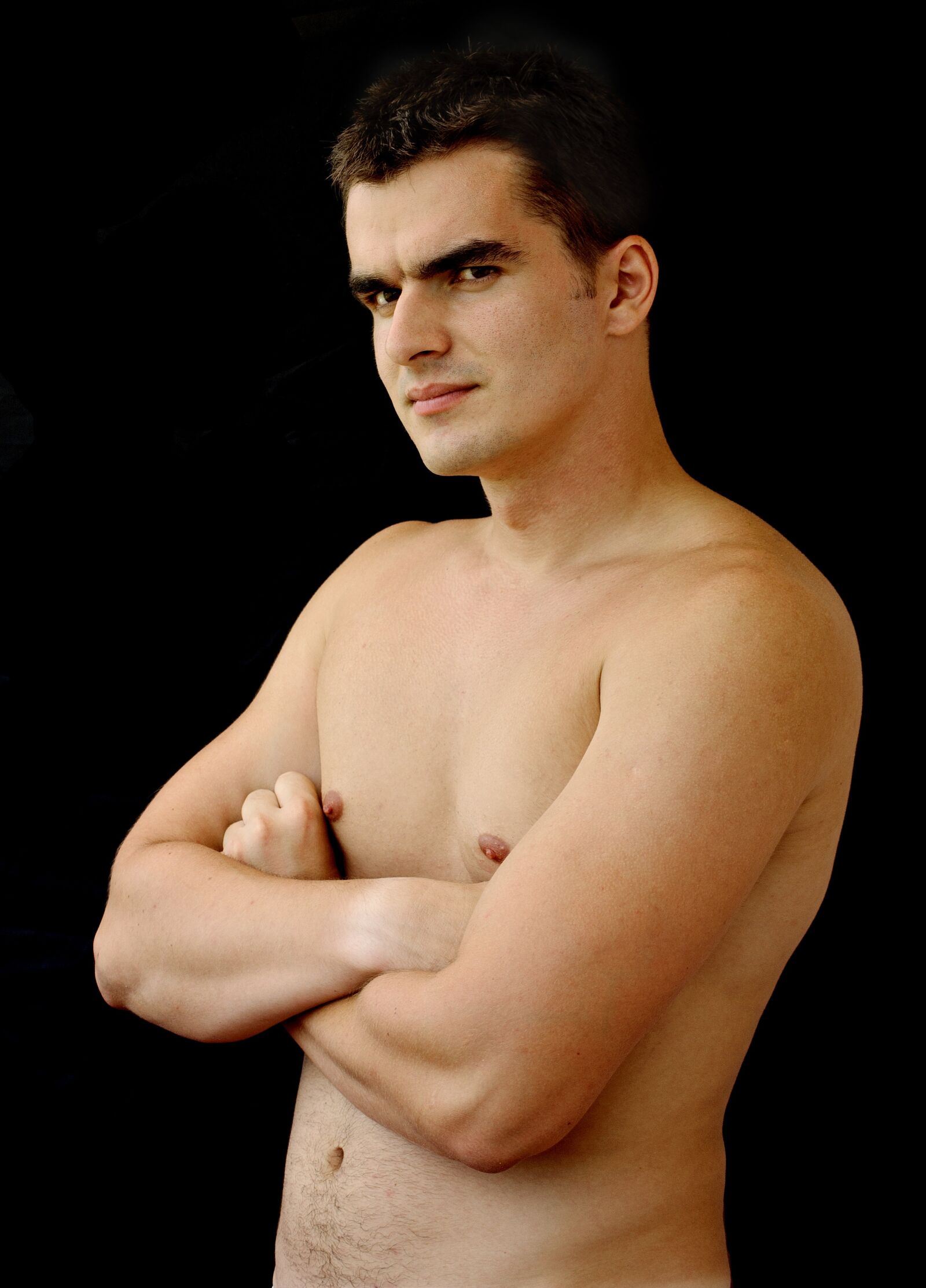 Nikon D5000 sample photo. Shirtless, young, man photography