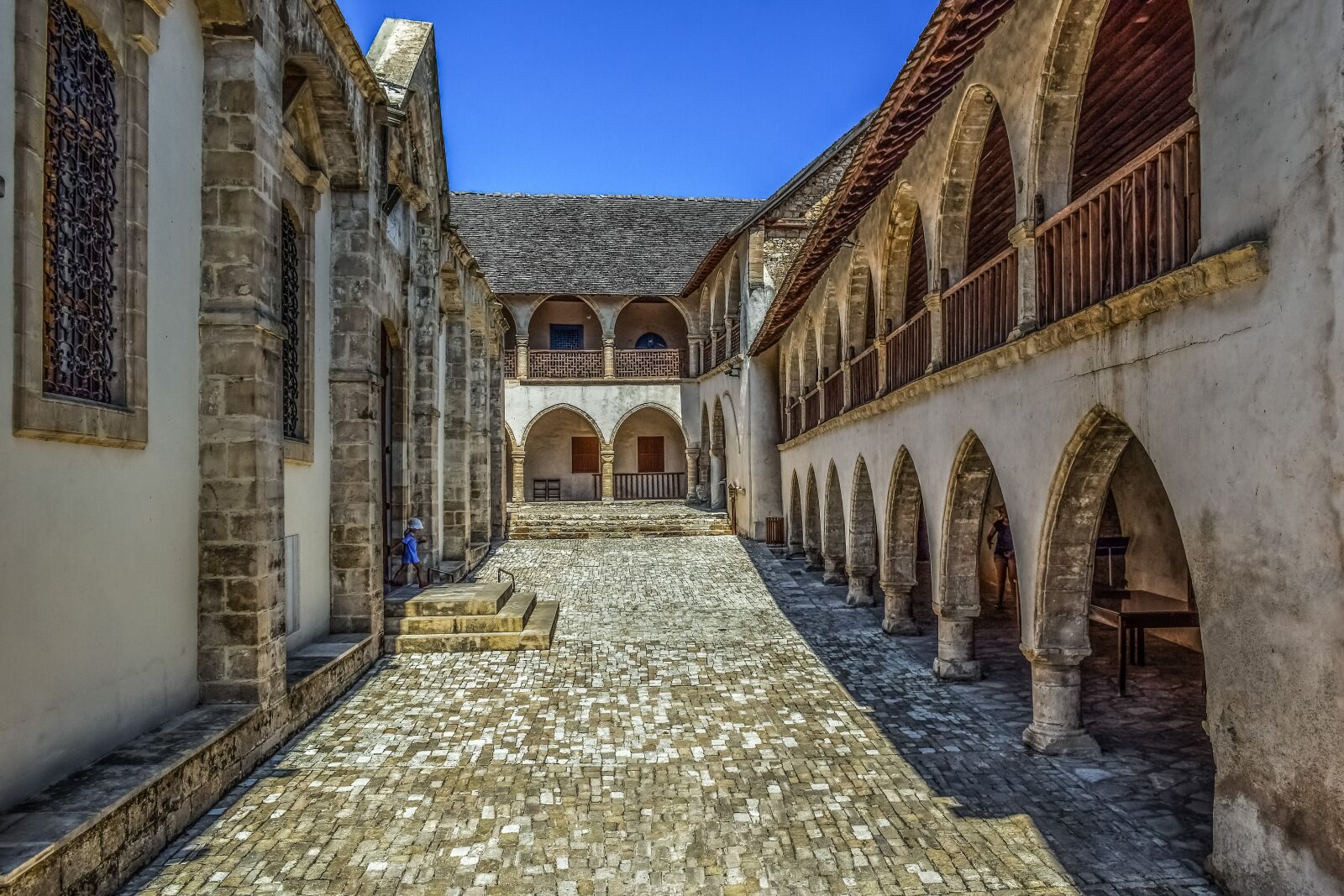 Nikon D3300 sample photo. Monastery, arcade, stoa photography