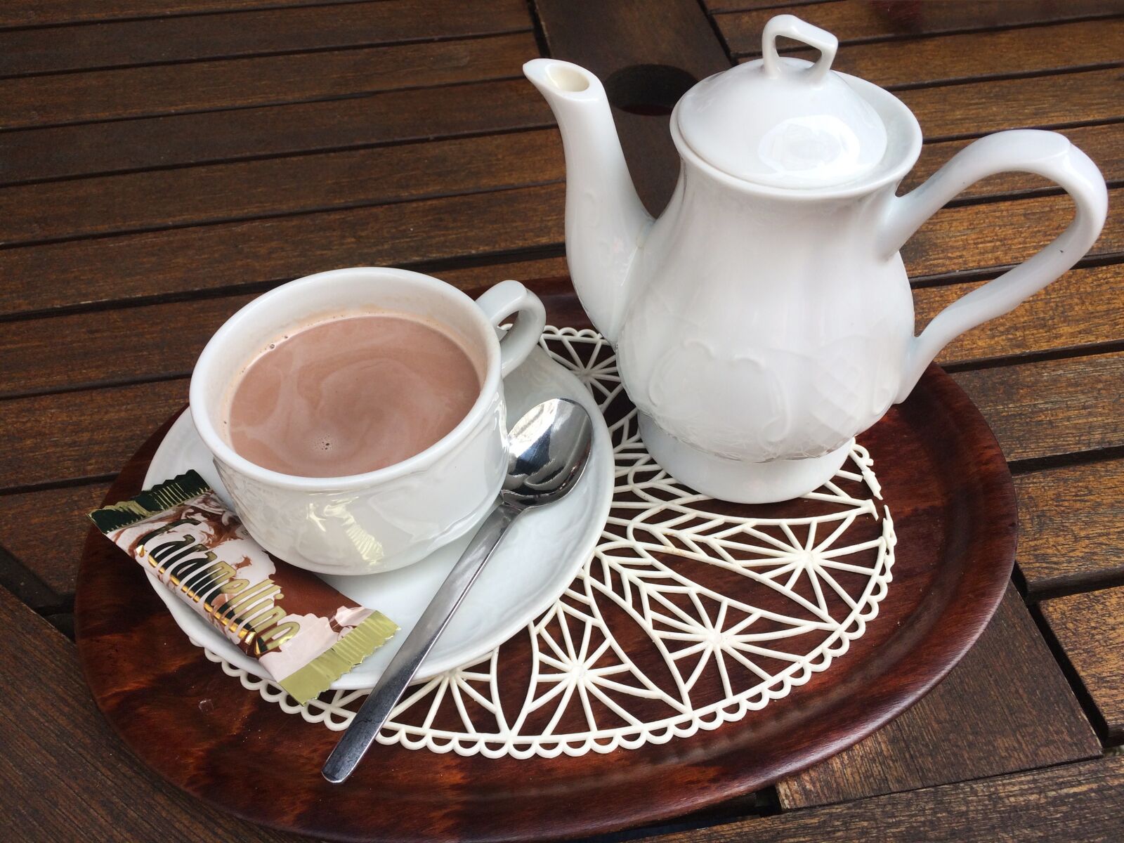 iPhone 5s back camera 4.15mm f/2.2 sample photo. Cocoa, cup, pot photography