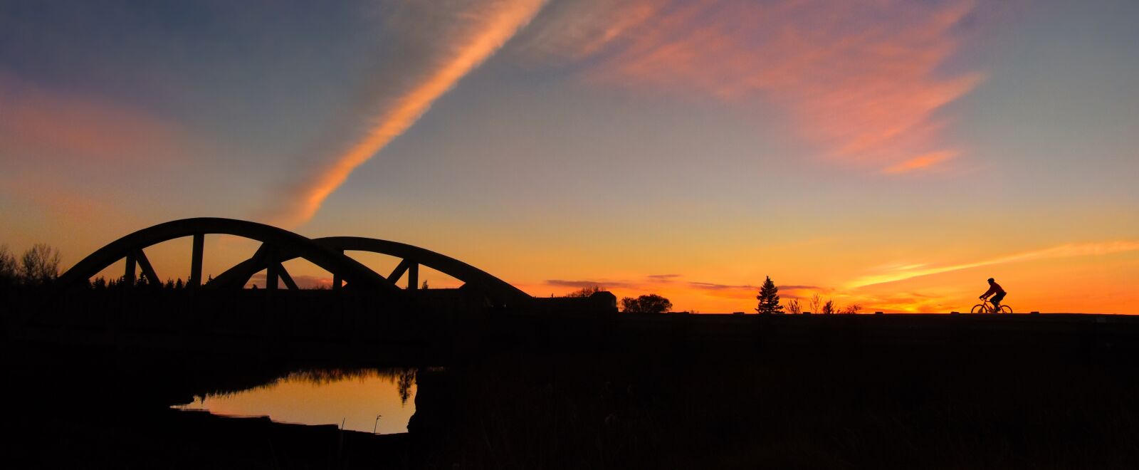 Nikon D7200 sample photo. Bridge, sunset, outdoors photography