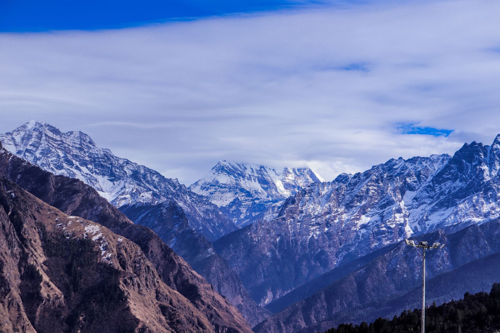 Canon EOS 200D (EOS Rebel SL2 / EOS Kiss X9) sample photo. Hill station, auli, himalayas photography