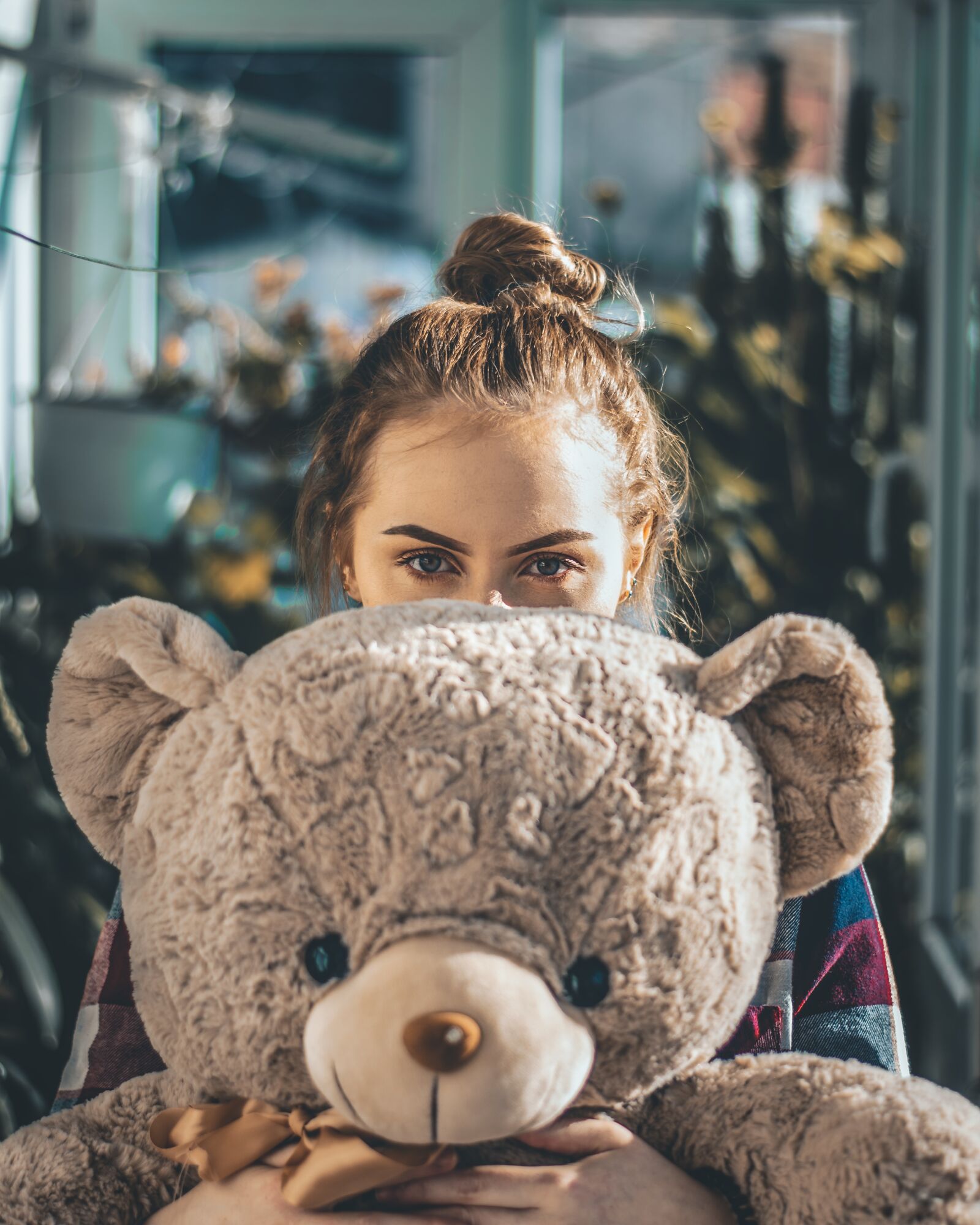 Nikon D3400 sample photo. Bear, portrait, cute photography