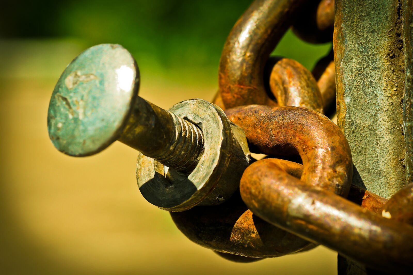 Olympus OM-D E-M10 sample photo. Chain, chain link, links photography
