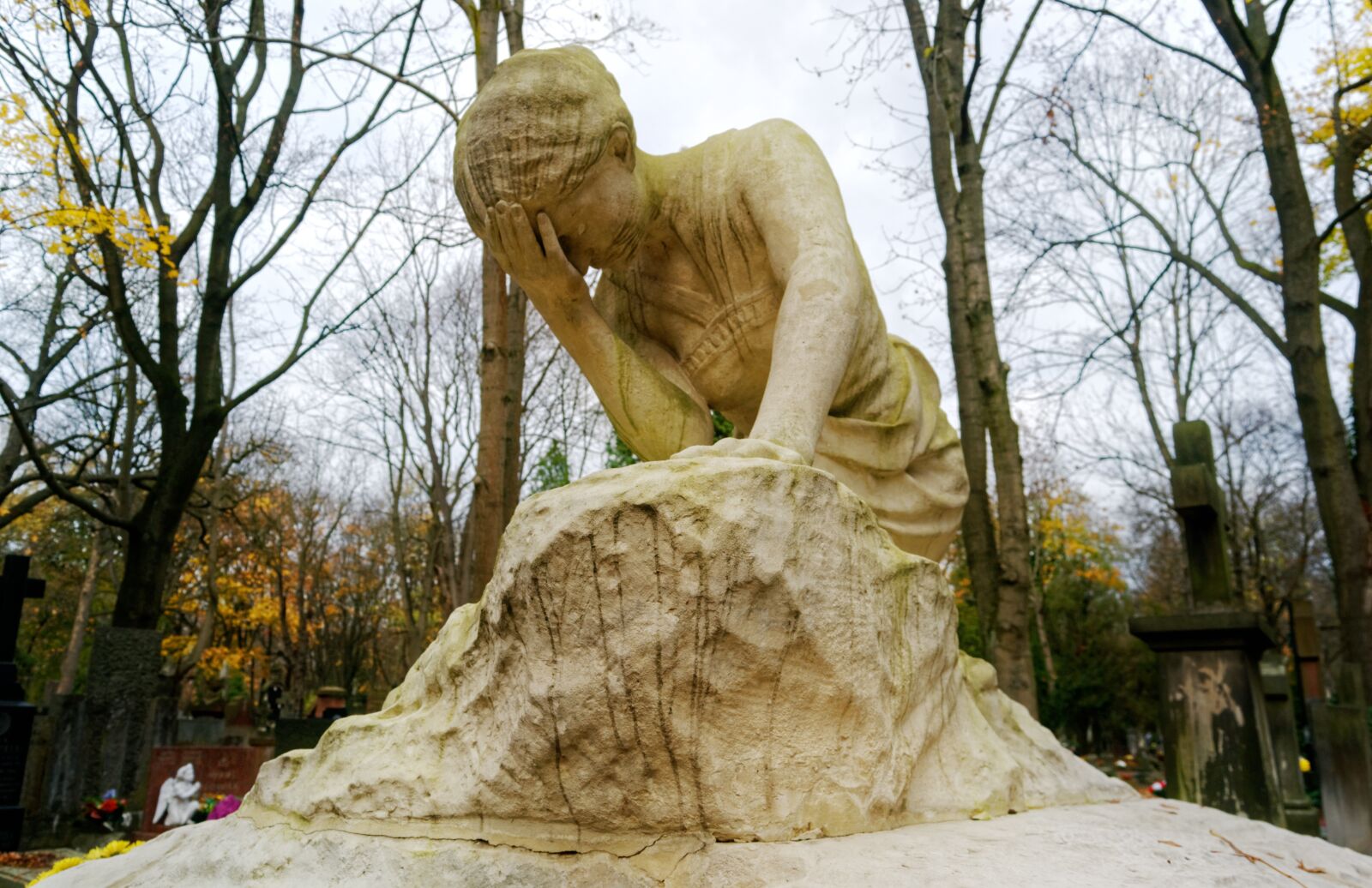 Nikon D3100 sample photo. Sculpture, stone, the funeral photography