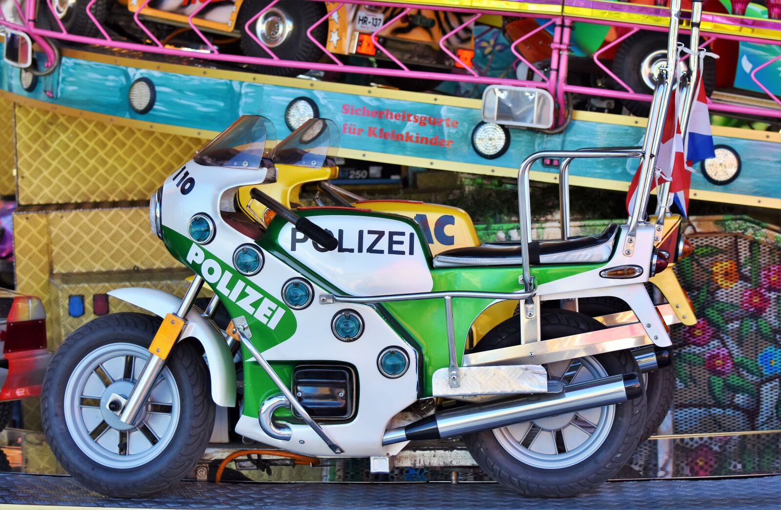 Nikon D7200 sample photo. Carousel, motorcycle, children motorcycle photography