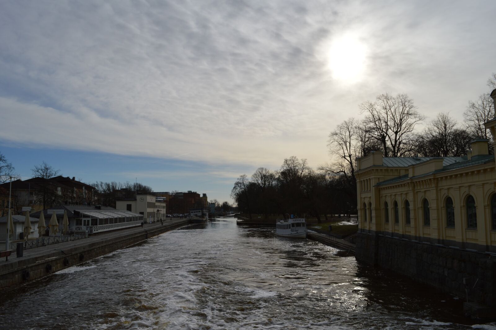 Nikon D3200 sample photo. Uppsala, river, tourism photography