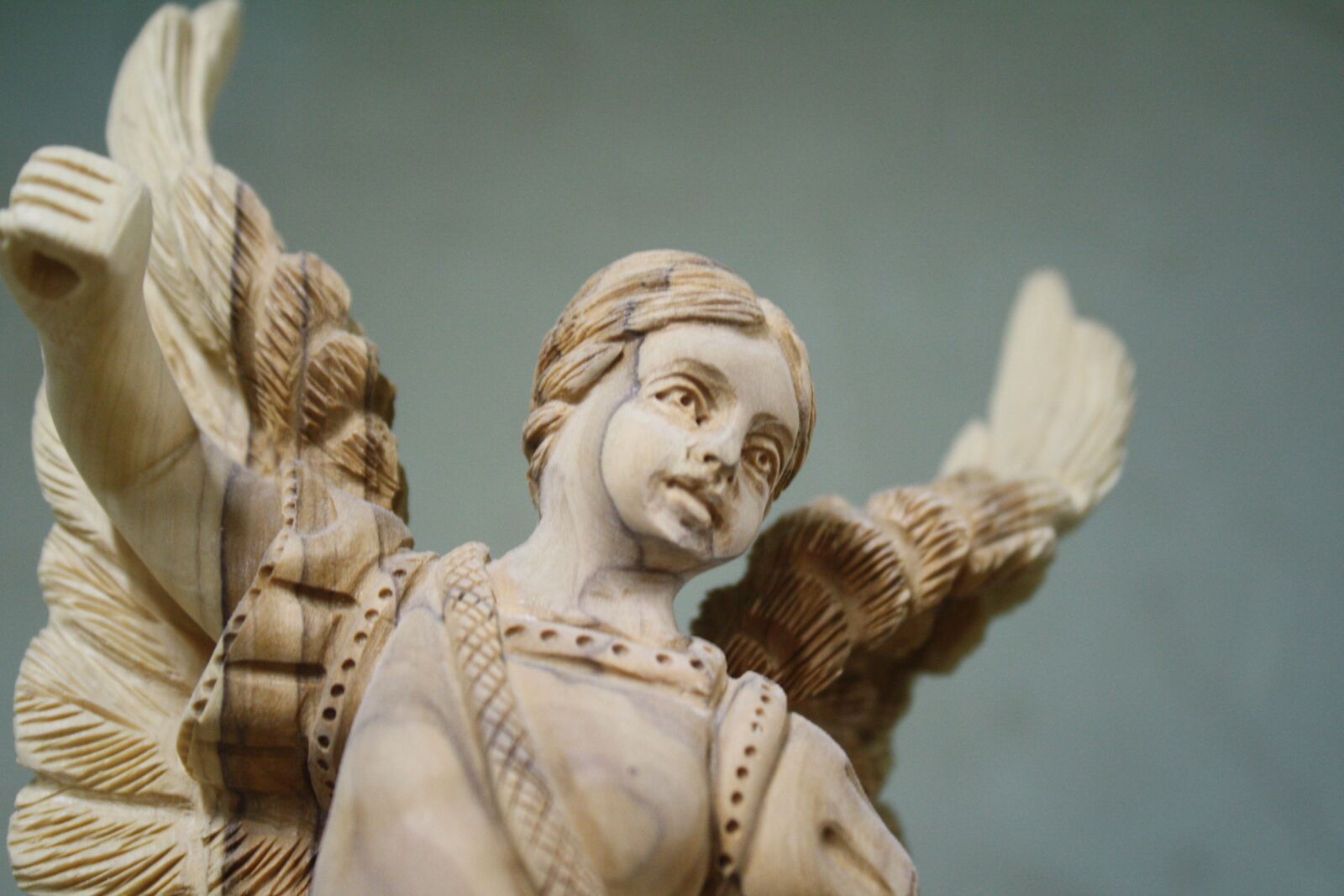 Canon EOS 1000D (EOS Digital Rebel XS / EOS Kiss F) sample photo. Olive, carving, bethlehem photography