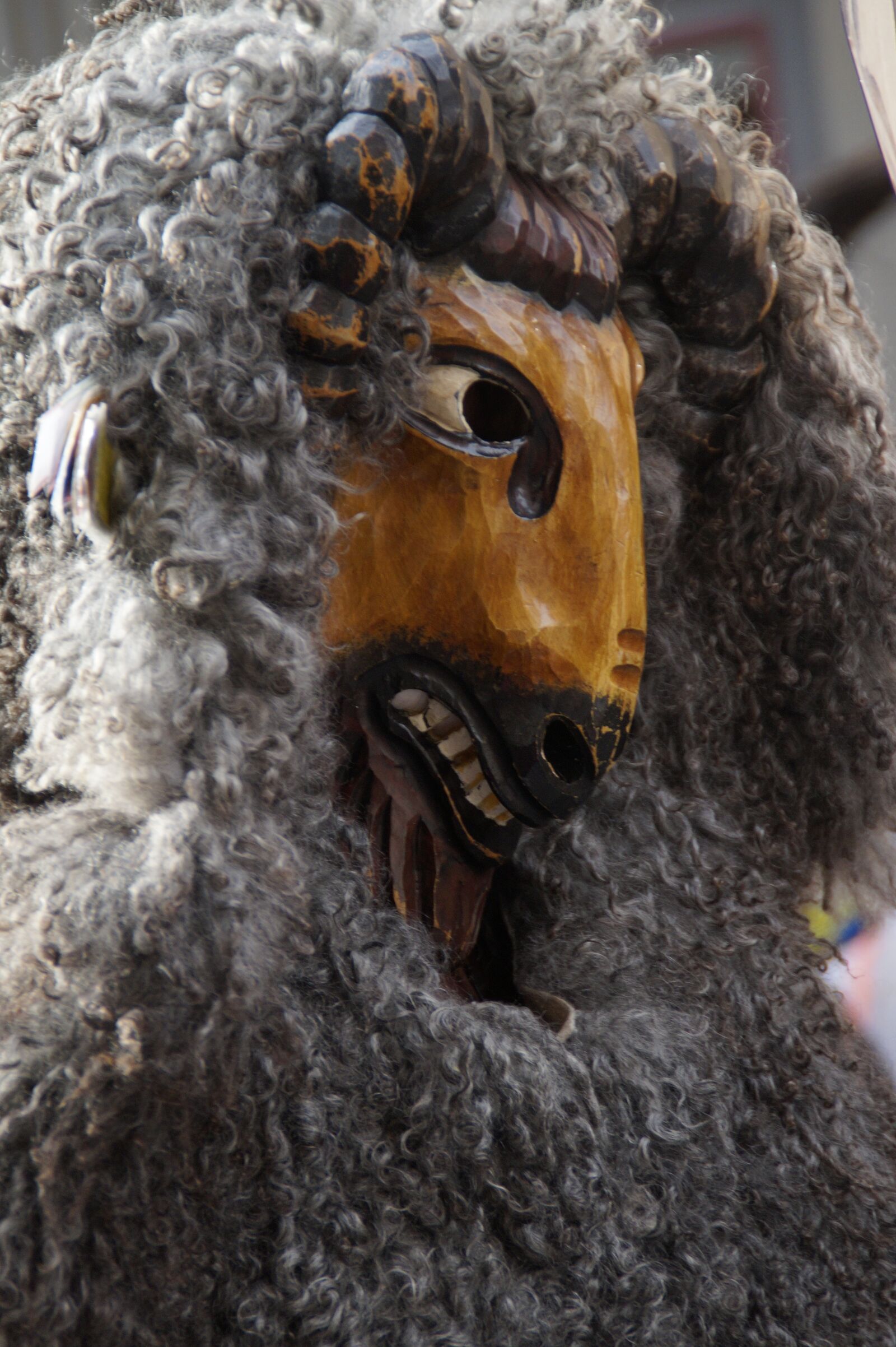 Sony SLT-A58 sample photo. Bock, goat barn, tiermaske photography