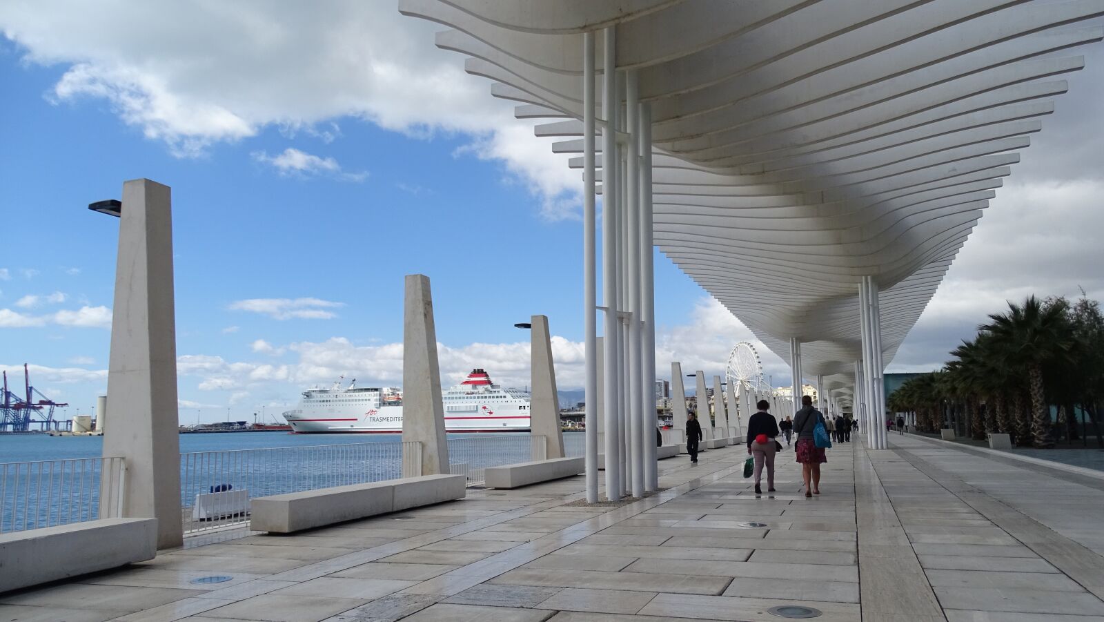 Sony Cyber-shot DSC-HX400V sample photo. Cities, malaga, port photography