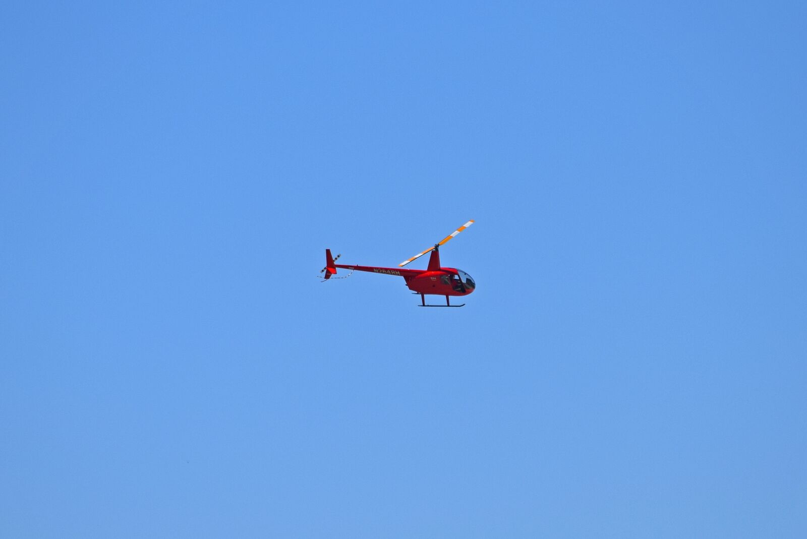 Nikon D3300 sample photo. Tour helicopter, red helicopter photography