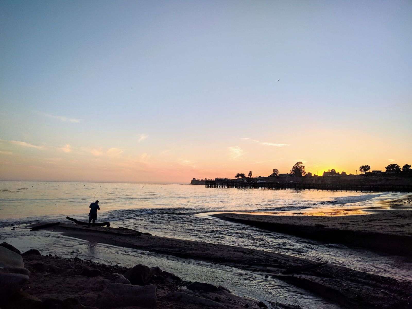 Google Nexus 6P sample photo. Beach, fishing, sea photography