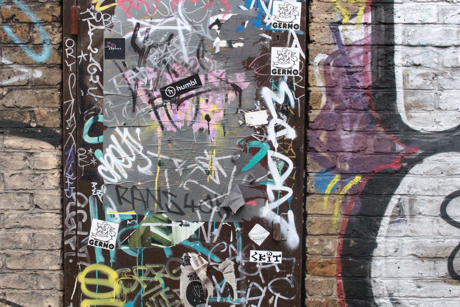 Canon EOS 100D (EOS Rebel SL1 / EOS Kiss X7) sample photo. Art, graffiti, london, shoreditch photography