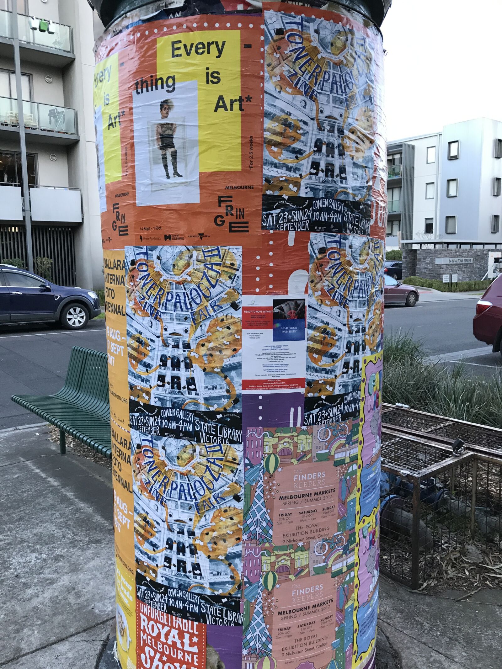 iPhone 7 back camera 3.99mm f/1.8 sample photo. Advertisement, flyers, graffiti, public photography