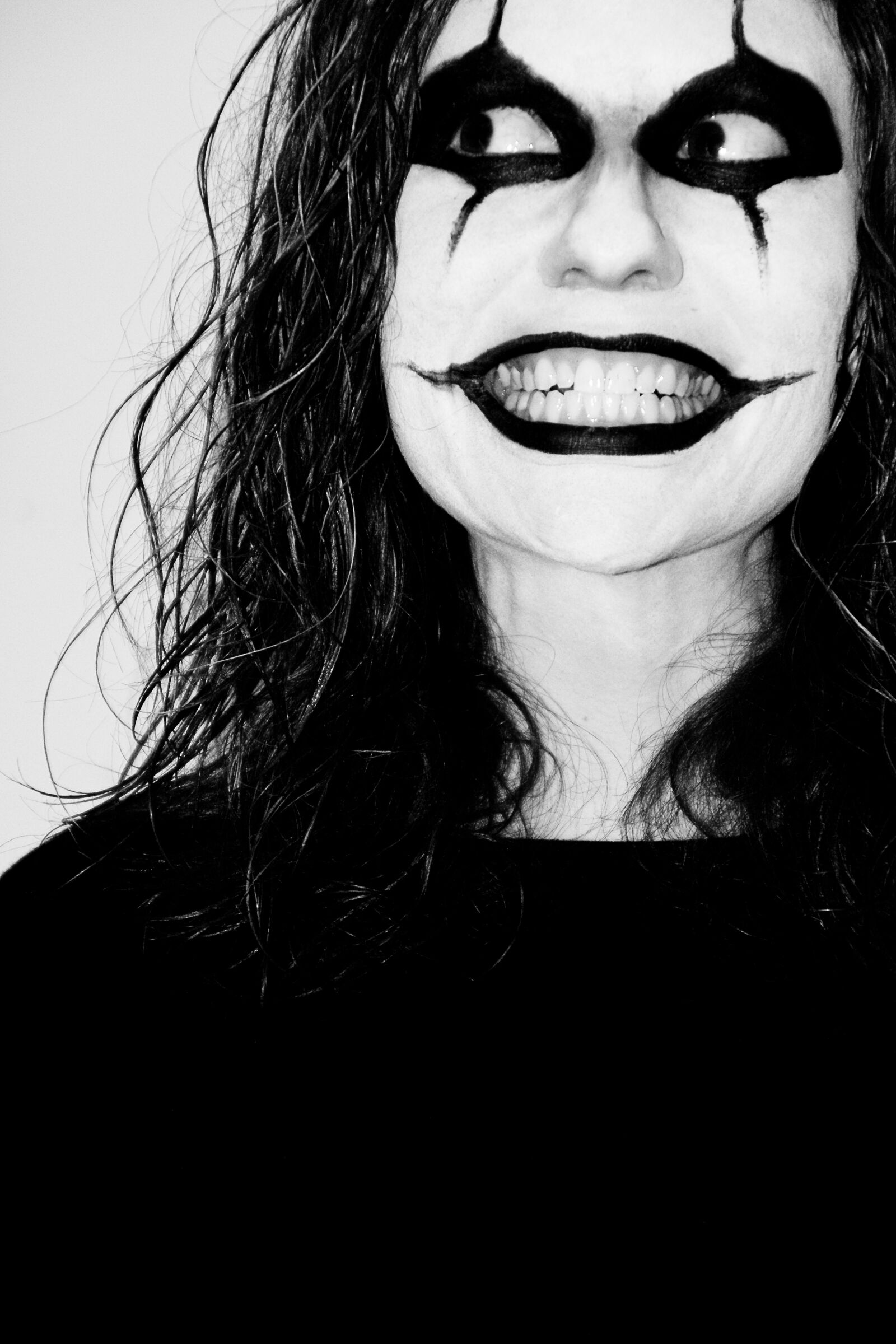 Sony Alpha DSLR-A700 sample photo. Person, in, joker, makeup photography