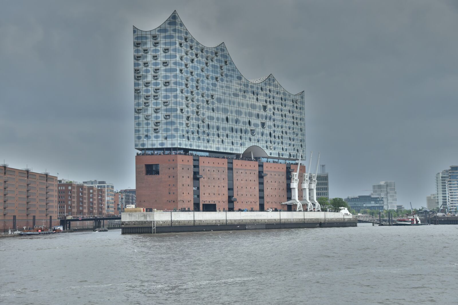 Nikon D5500 sample photo. Elbe philharmonic hall, hamburg photography