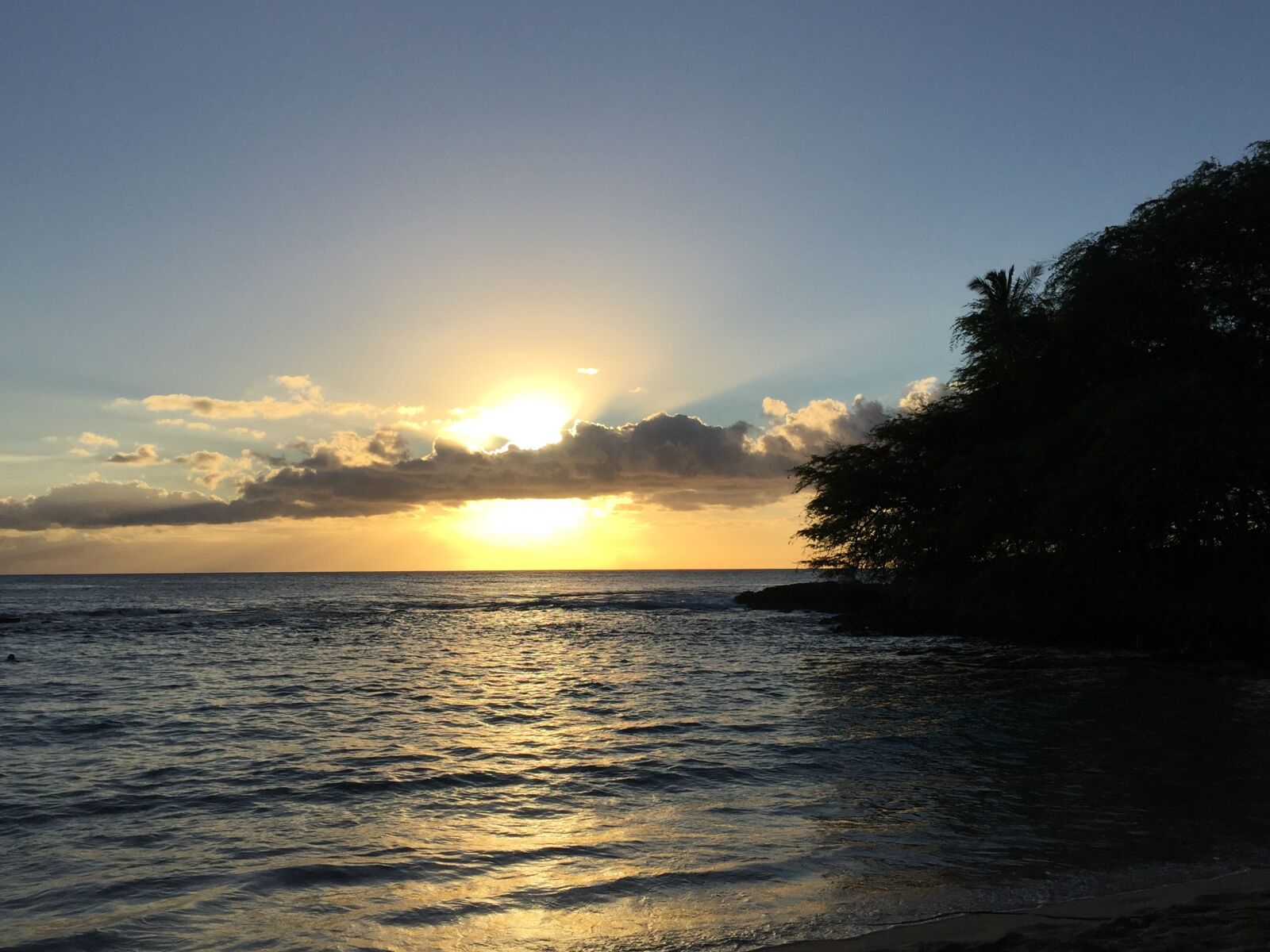 iPhone 6 Plus back camera 4.15mm f/2.2 sample photo. Hawaii, paridise cove, sunset photography