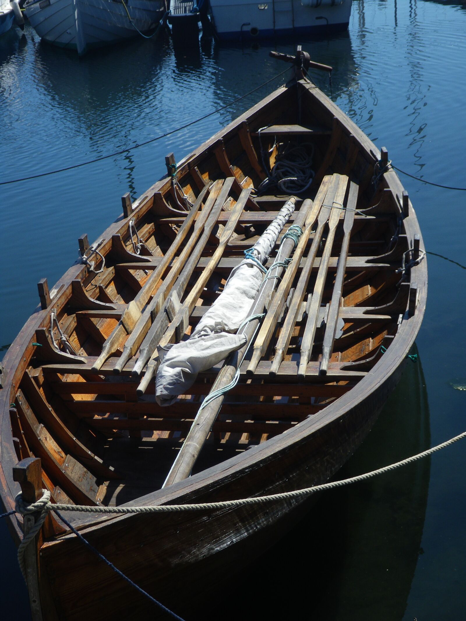 Pentax Optio W60 sample photo. Boat, rowing boat, helm photography