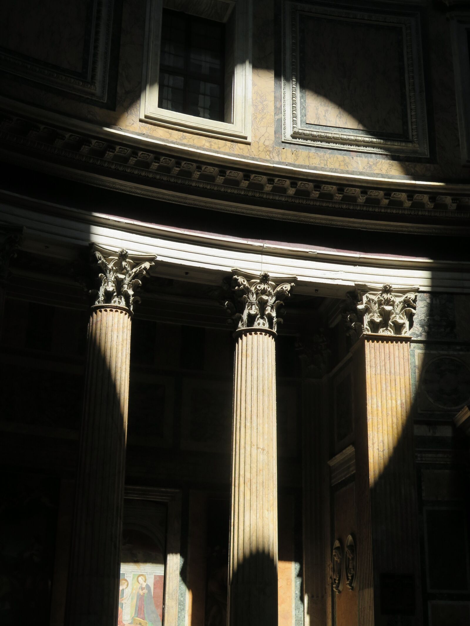 Canon PowerShot G16 sample photo. Pantheon, sunlight, shade photography