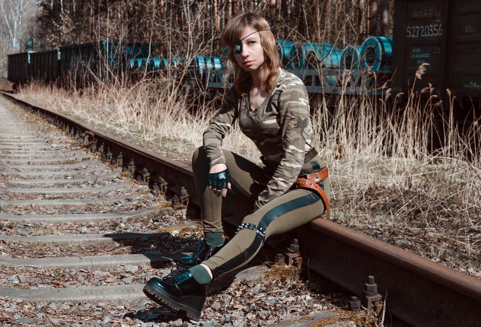 Nikon D3200 sample photo. Military uniform, super hero photography