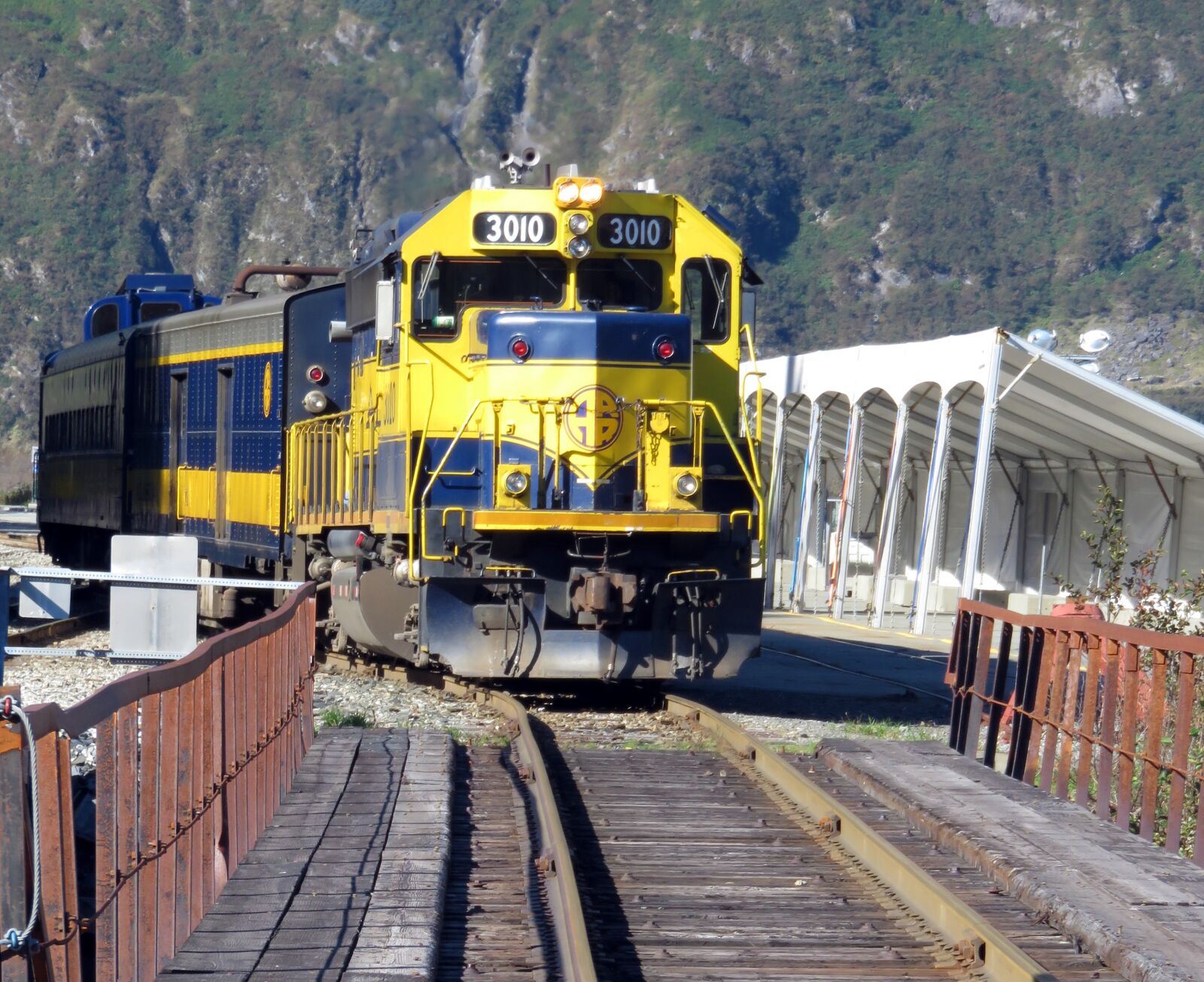 Canon PowerShot SX700 HS sample photo. Railroad, train, locomotive photography