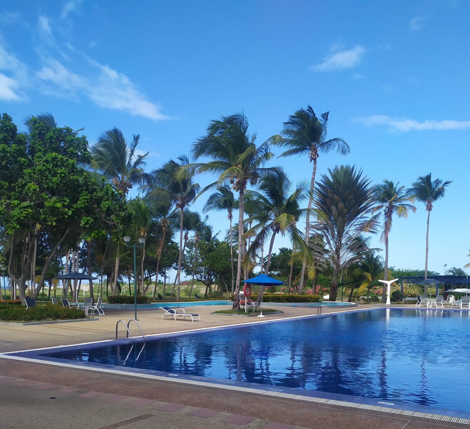 Xiaomi Redmi Note 7 sample photo. Pool, oasis, landscape photography