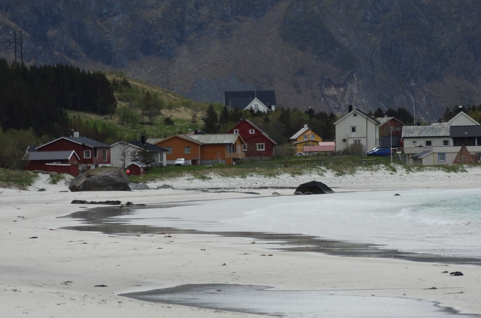 Sony Cyber-shot DSC-HX300 sample photo. Beach, ramberg, lofoten photography