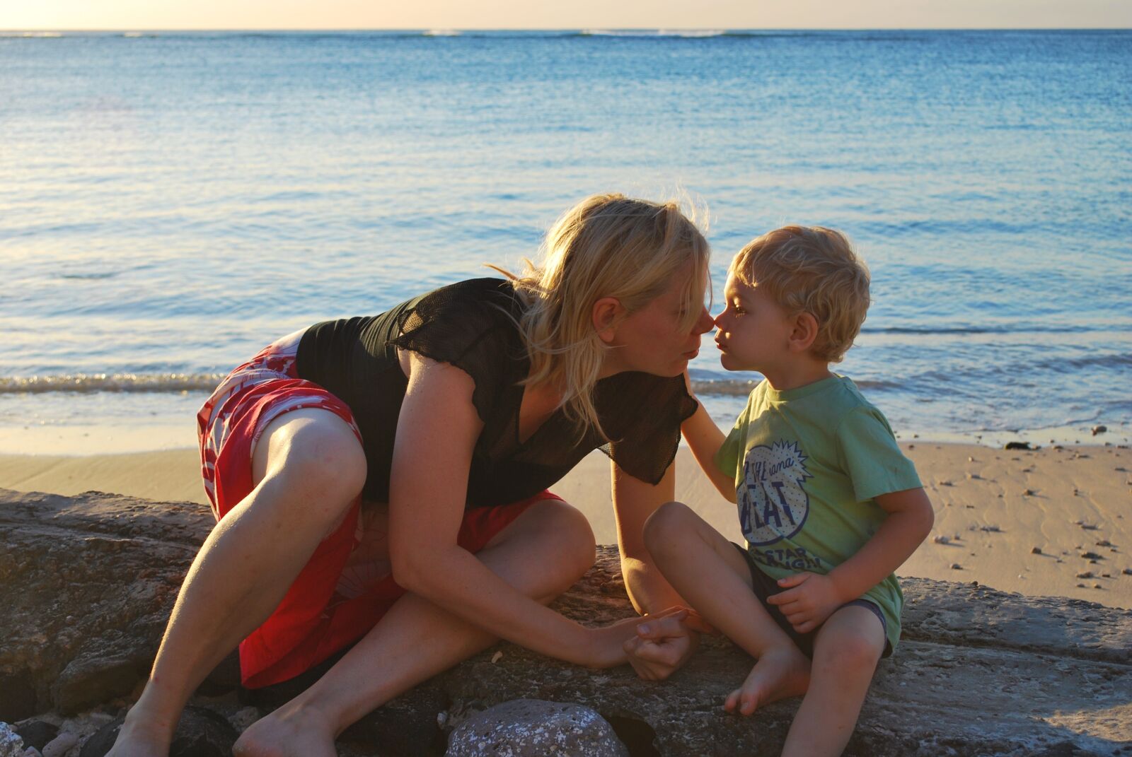 Nikon D60 sample photo. Son, mother, love photography