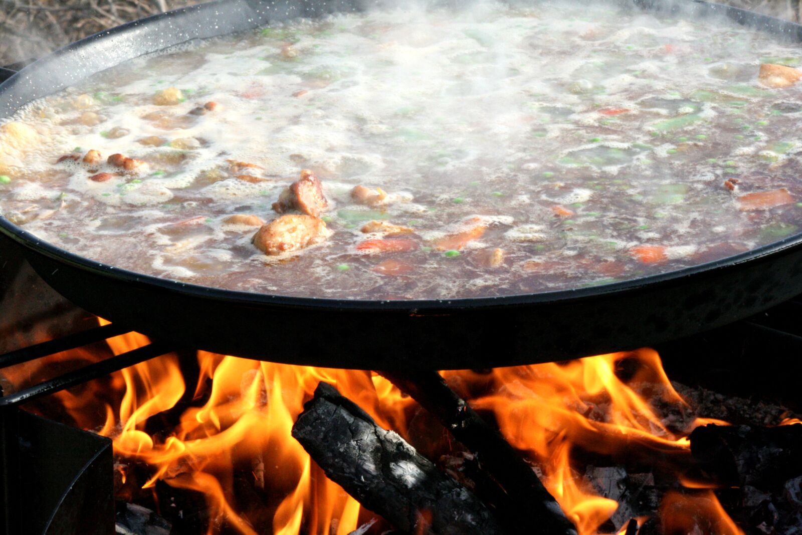 Canon EOS 400D (EOS Digital Rebel XTi / EOS Kiss Digital X) sample photo. Paella, valencia, food photography
