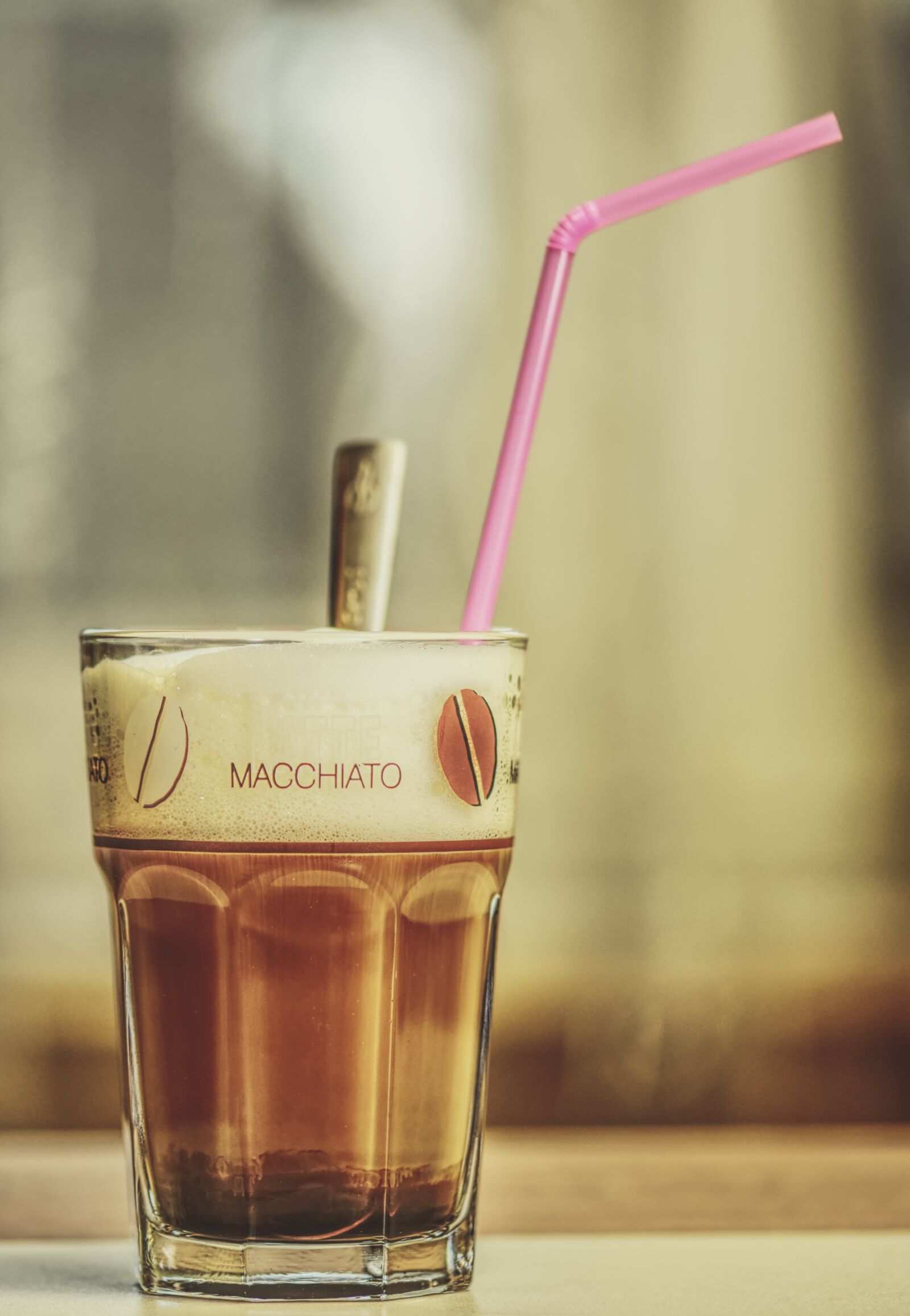 Nikon D7200 sample photo. Latte macchiato, coffee, glass photography