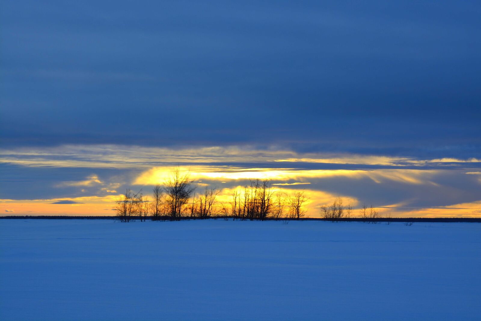 Nikon D5200 sample photo. Sunset, winter, hindersön photography