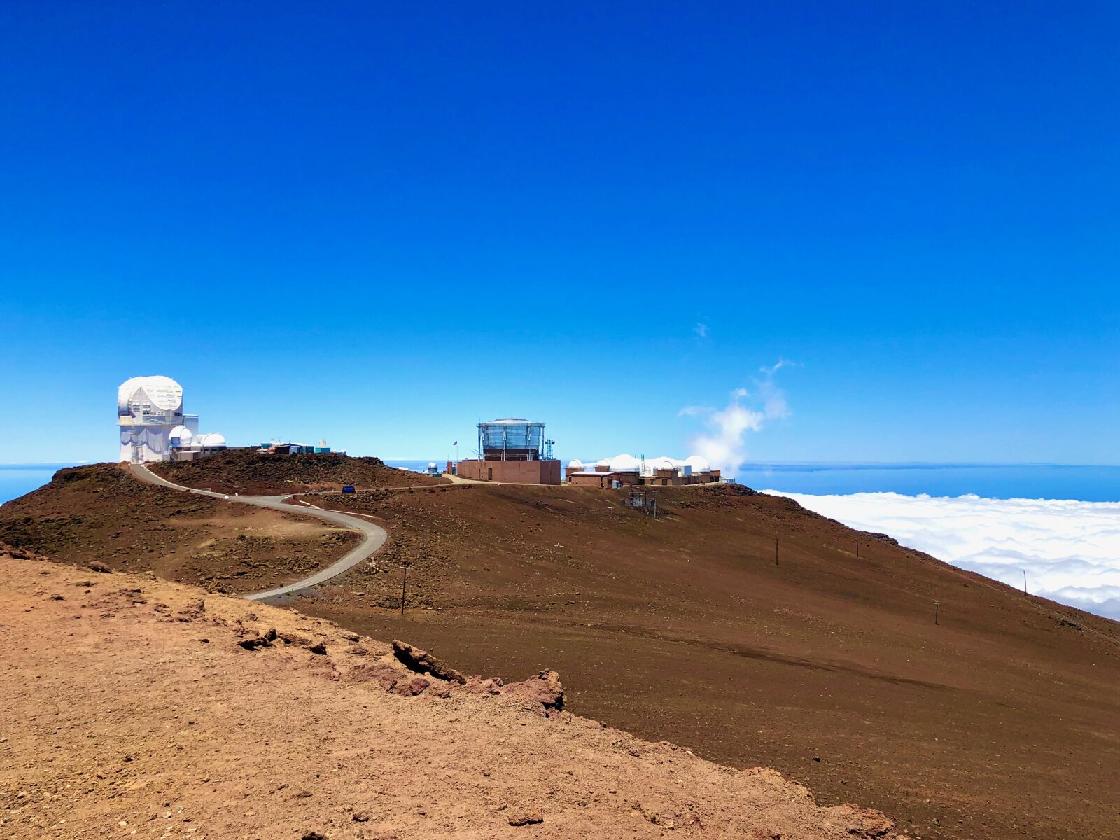 iPhone 8 Plus back dual camera 3.99mm f/1.8 sample photo. Haleakala, maui, hawaii photography