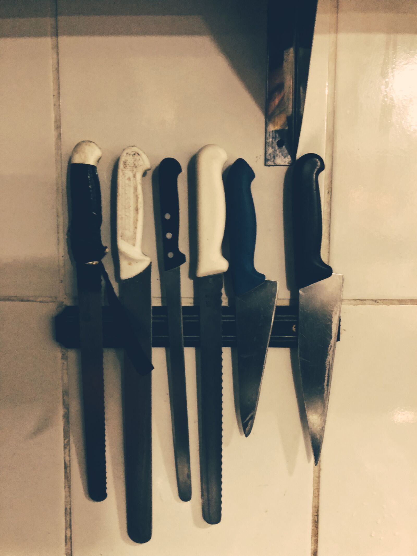 Apple iPhone 8 sample photo. Knife, bakery, food photography