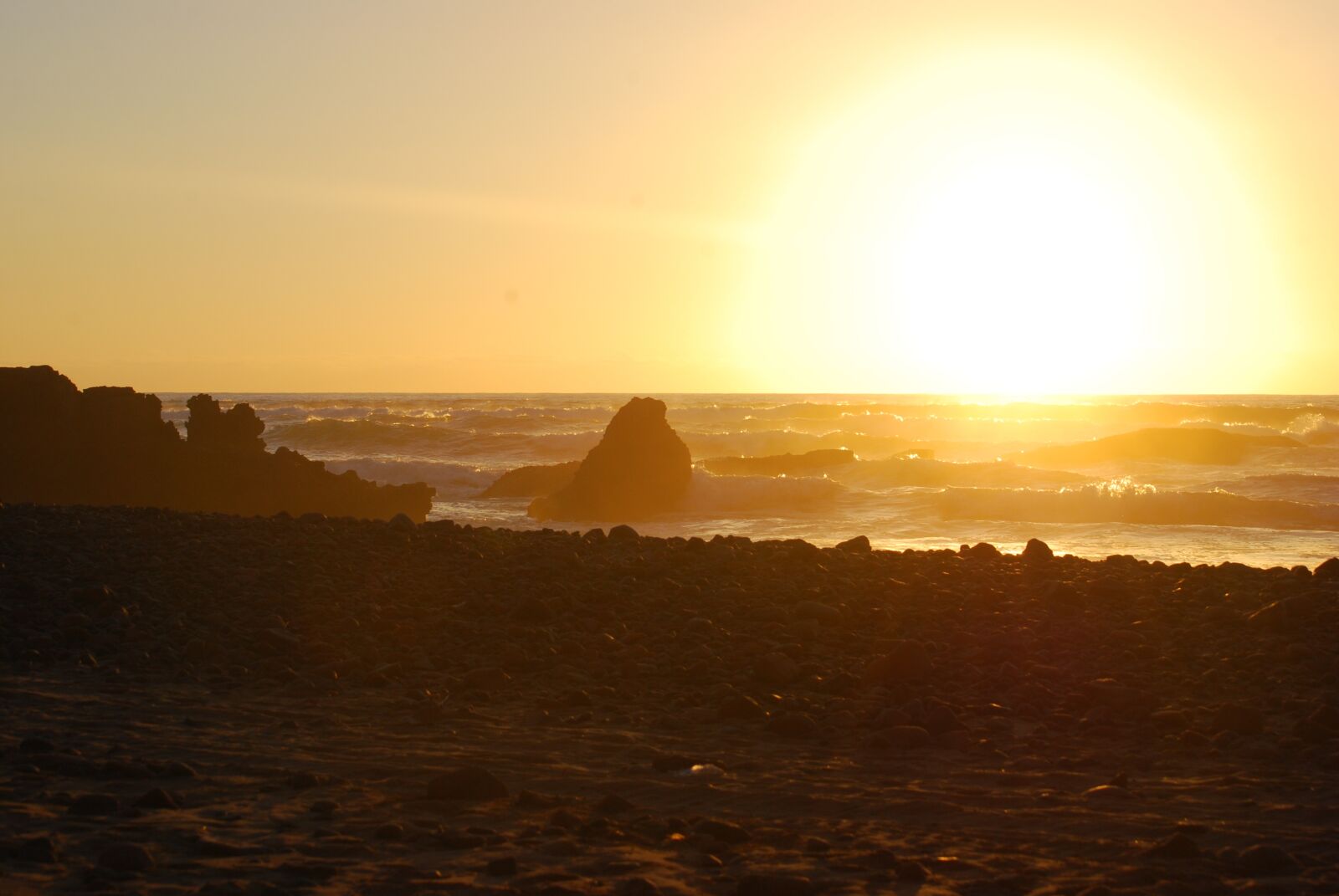Nikon D60 sample photo. Sunrise, maroco, sea photography