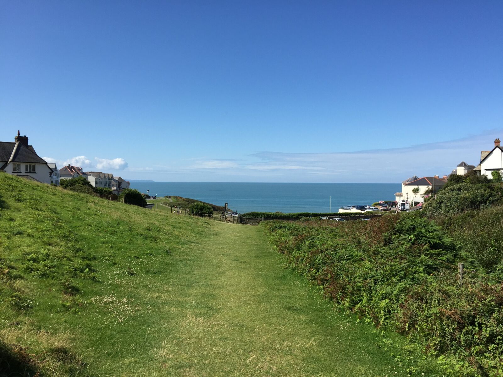 Apple iPhone 6 sample photo. Woolacombe, devon, coast photography