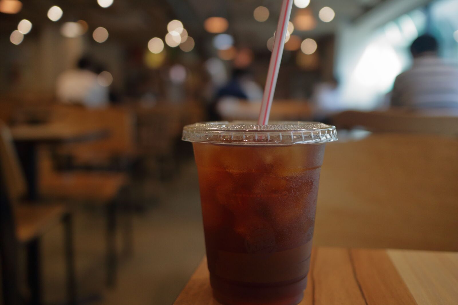 Canon EOS M + Canon EF-M 22mm F2 STM sample photo. Ice coffee, cafe, drinks photography