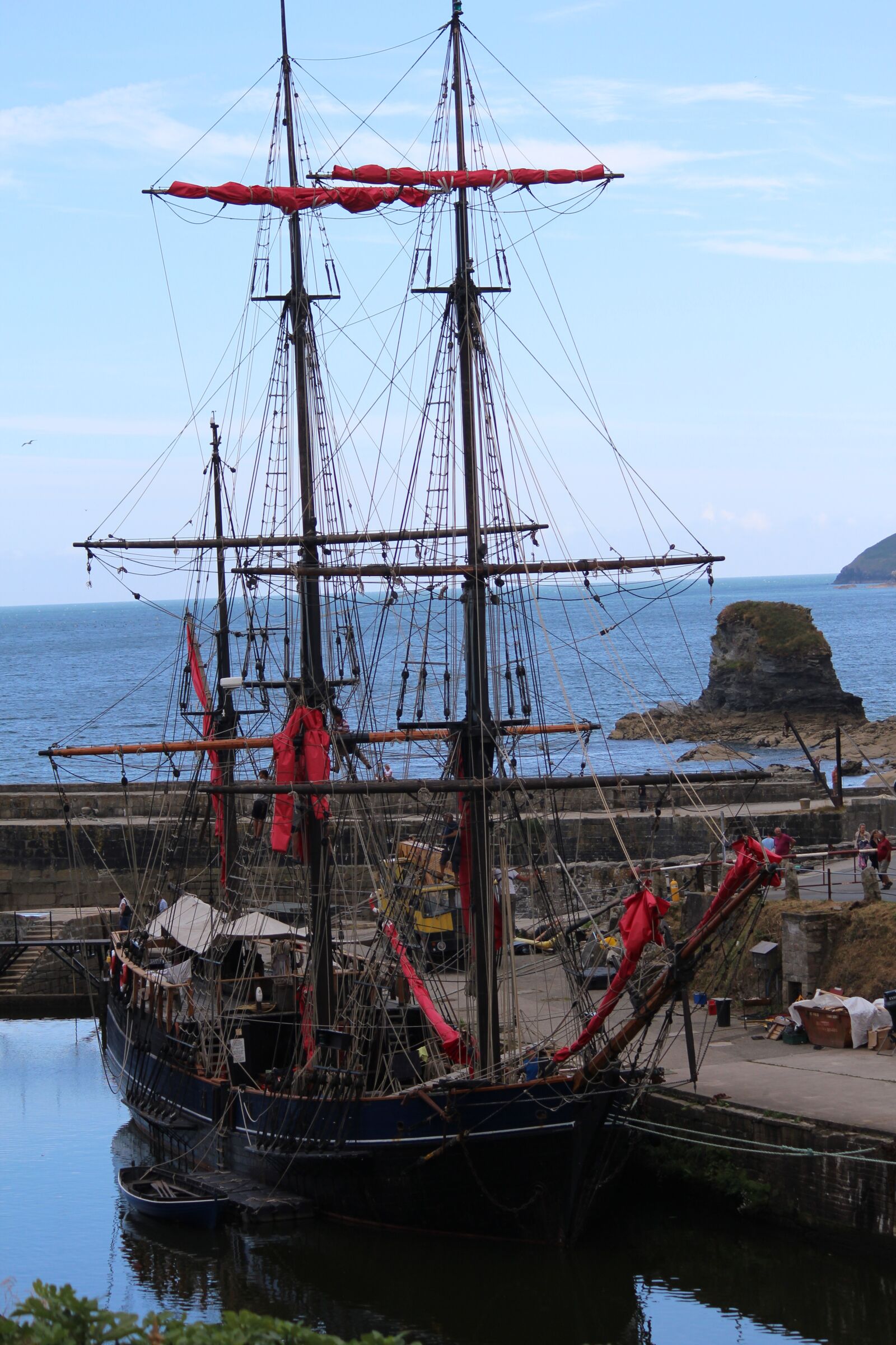 Canon EOS 600D (Rebel EOS T3i / EOS Kiss X5) sample photo. Charlestown, harbour, st austell photography