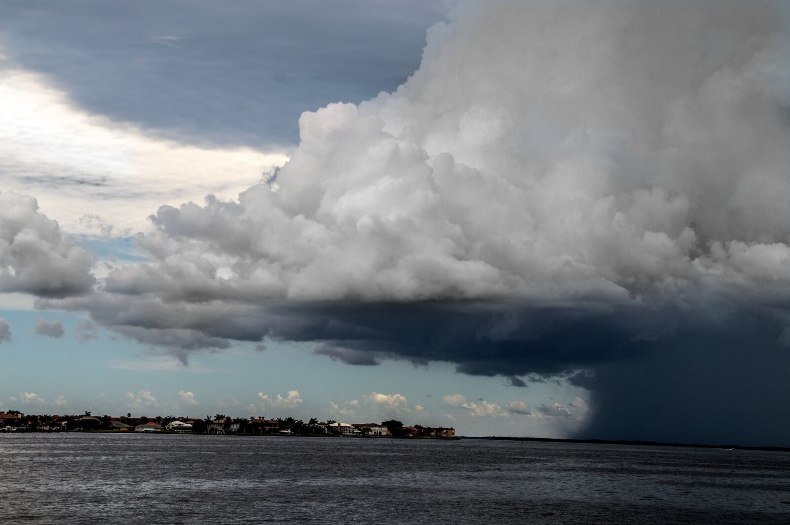 Nikon D3200 sample photo. Ocean, clouds, mood photography