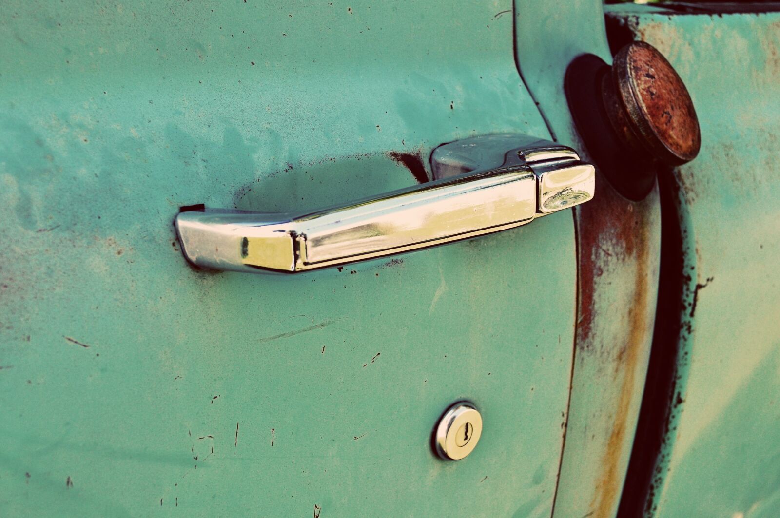 Nikon D5000 sample photo. Vintage, antique, truck photography