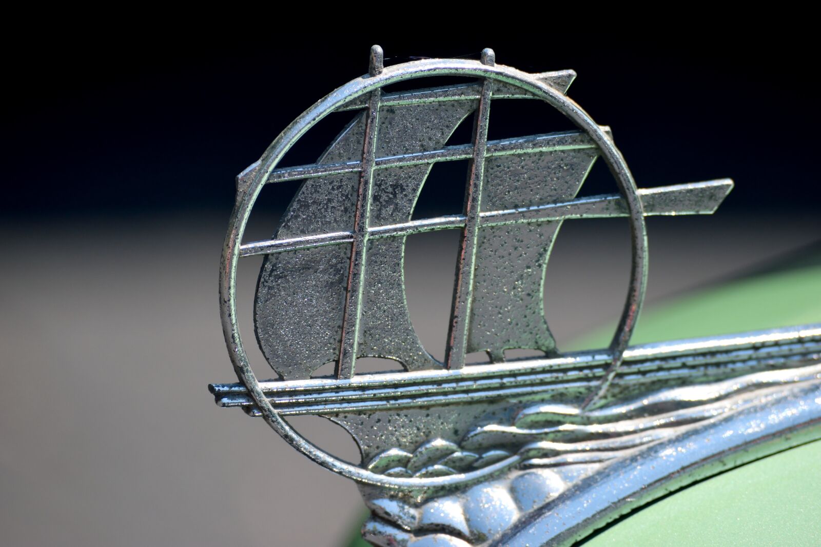 Nikon D3300 sample photo. Vintage, hood ornament, antique photography