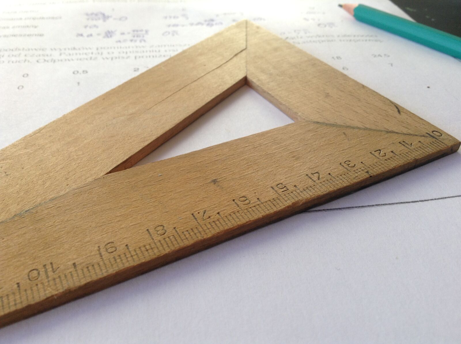 Apple iPad mini sample photo. Pencil, numbers, wooden, work photography