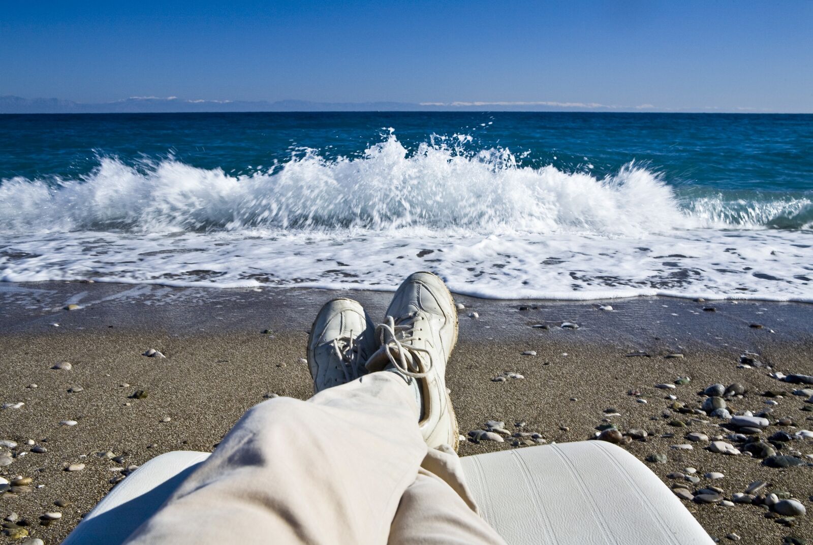 Canon EOS 5D sample photo. Sea, wave, sky photography