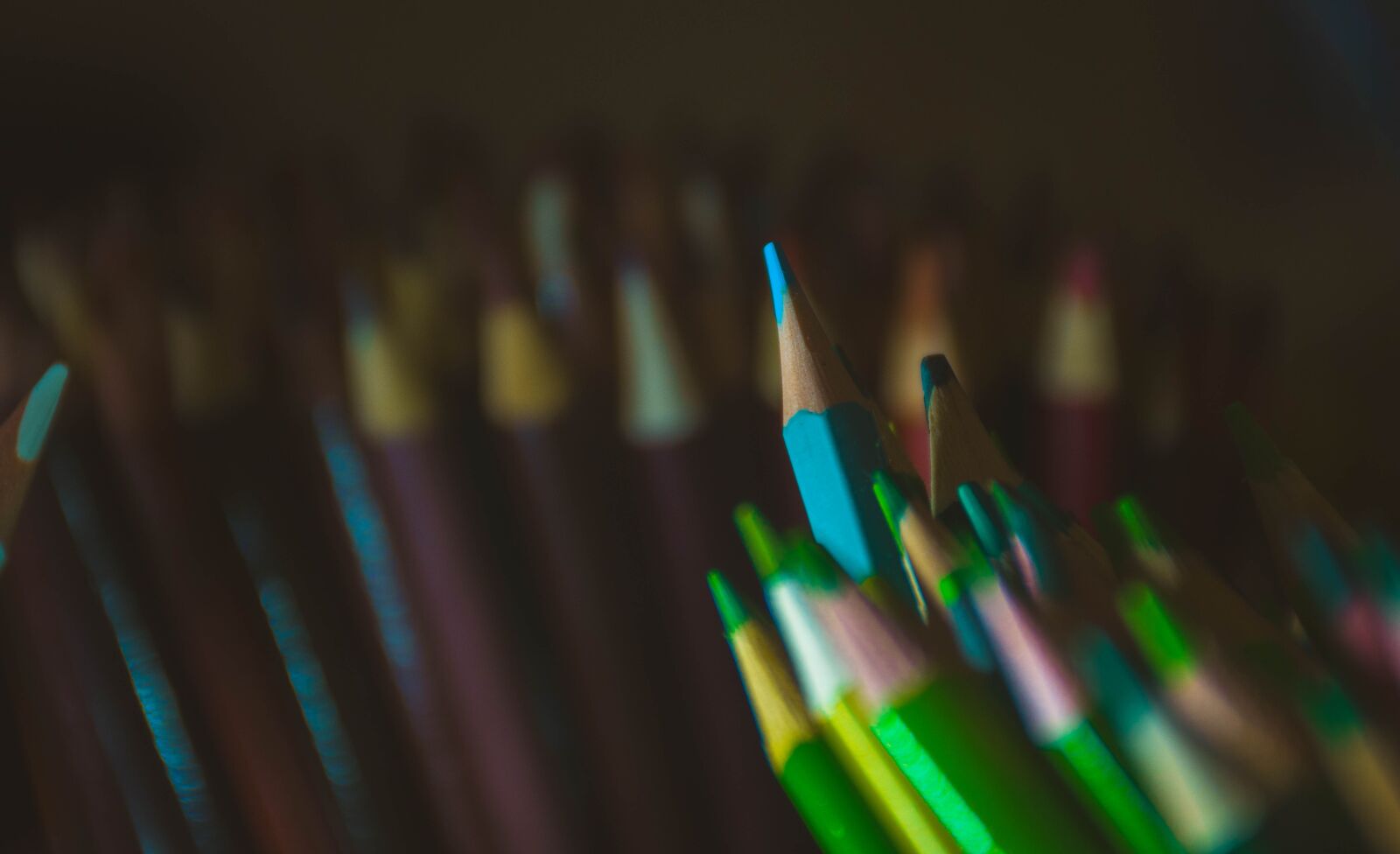 Nikon D7200 sample photo. Pencils, colorful, color photography