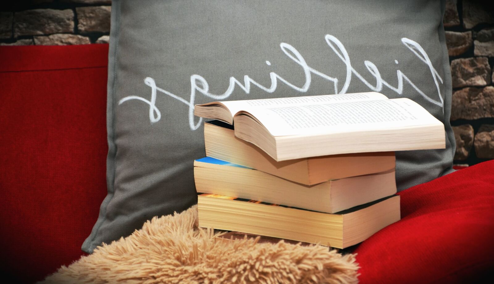 Nikon D5100 sample photo. Book, pillow, bed, wall photography