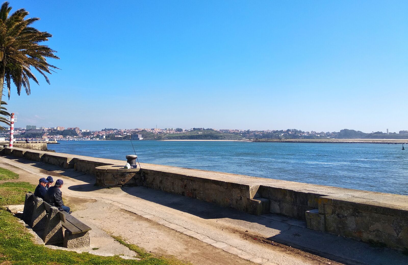 Xiaomi Redmi 5 Plus sample photo. Port, portugal, sea photography