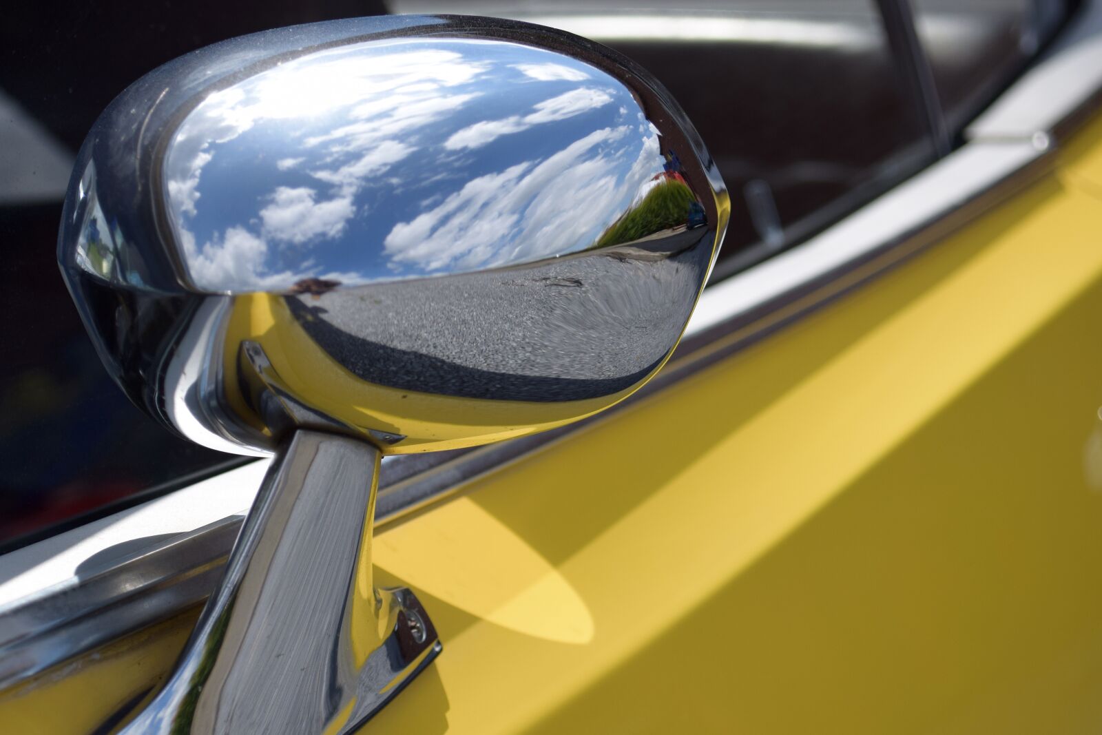 Nikon D5300 sample photo. Auto, side mirror, oldtimer photography