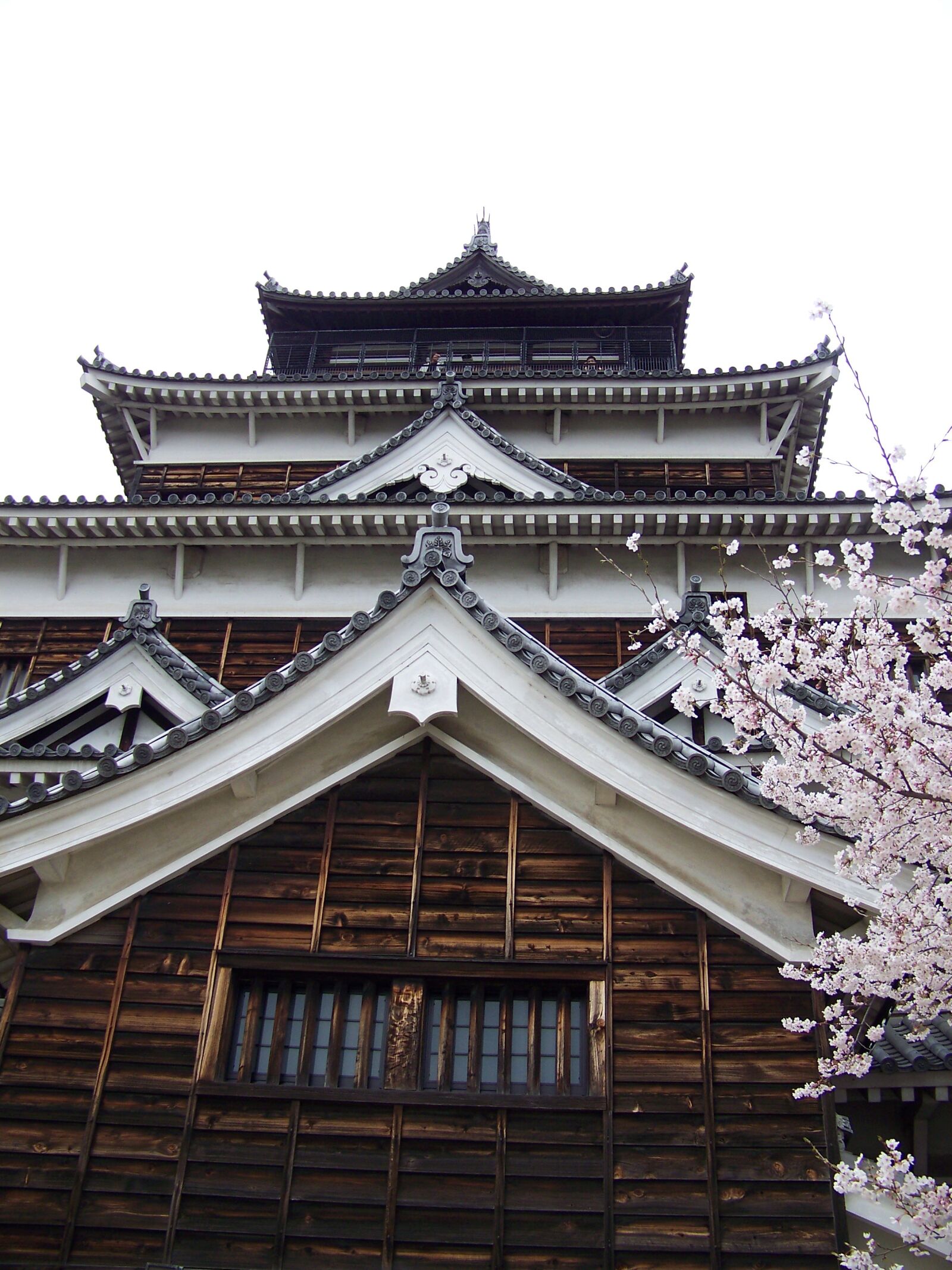 Kodak Z712 IS ZOOM DIGITAL CAMERA sample photo. Hiroshima, castle, spring photography