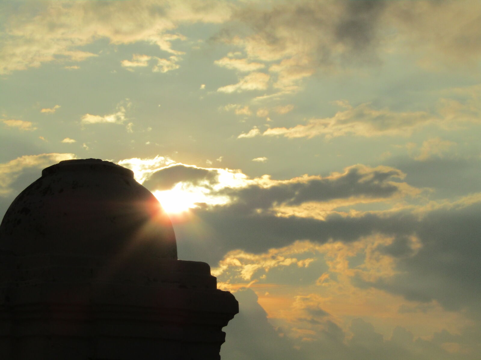 Canon PowerShot SX410 IS sample photo. Cloud, evening, evening, sun photography