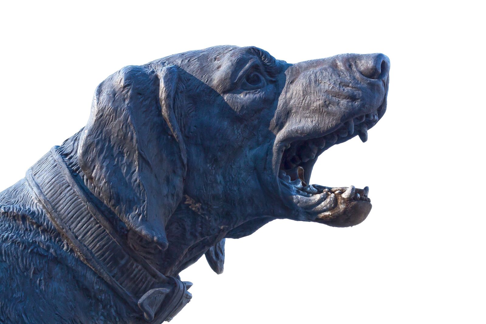 Canon EOS 50D sample photo. Hunting dog, sculpture, metal photography